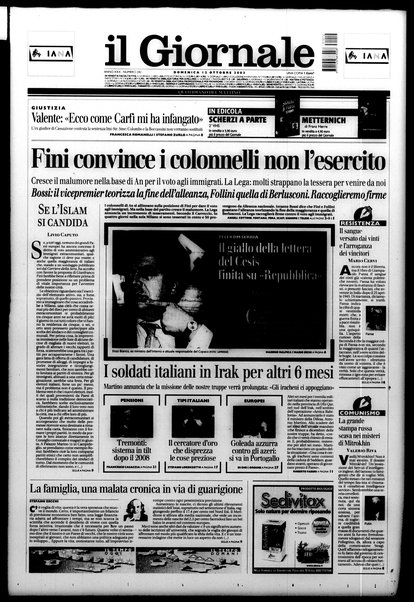 Il giornale : quotidiano del mattino